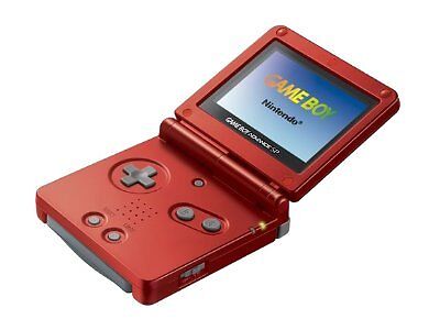 Game Boy Advance SP Red